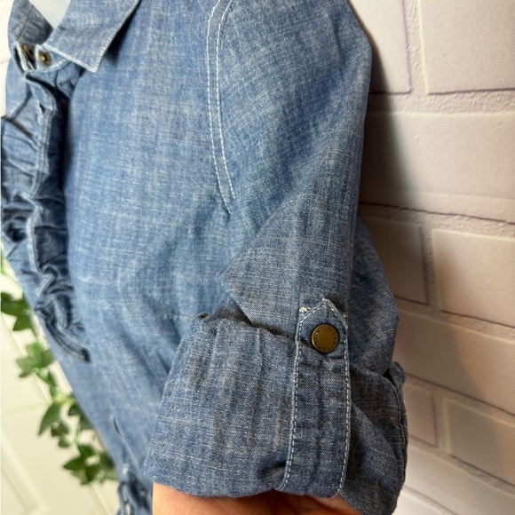 TOMMY HILFIGER Denim Button-Up Dress/size S - Picture 4 of 11